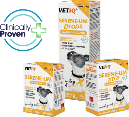 VETIQ Serene-UM – Clinically Proven Newly Branded Yellow Dog UK Partnership Mark + Chappell 425px