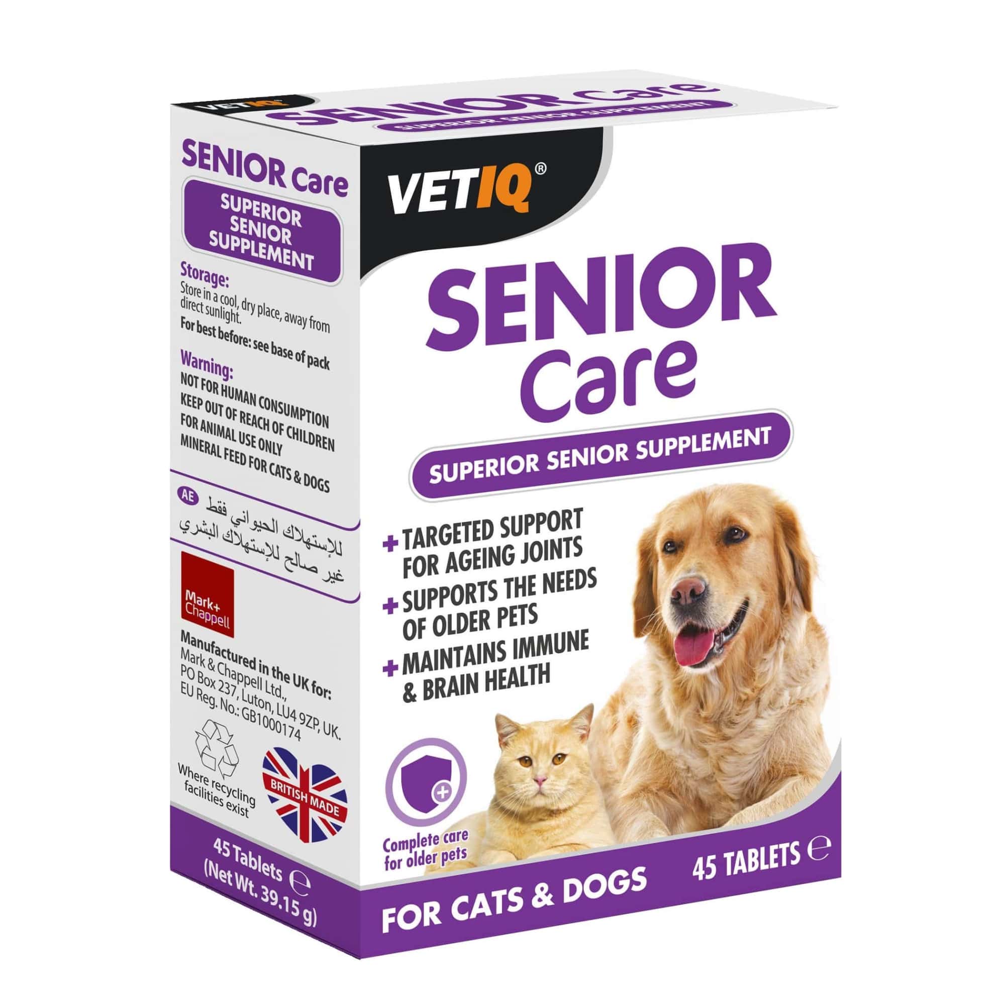 Supplements for 2024 older cats