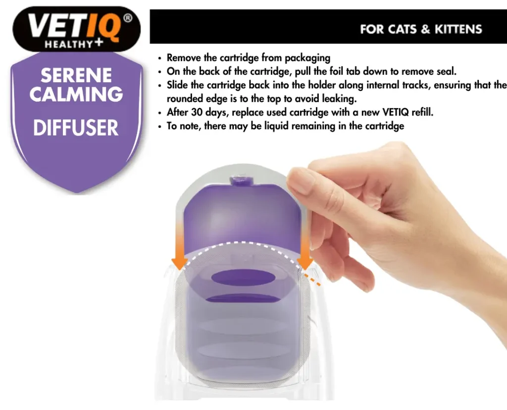 VETIQ Serene Calming Portable Diffuser User Guide
